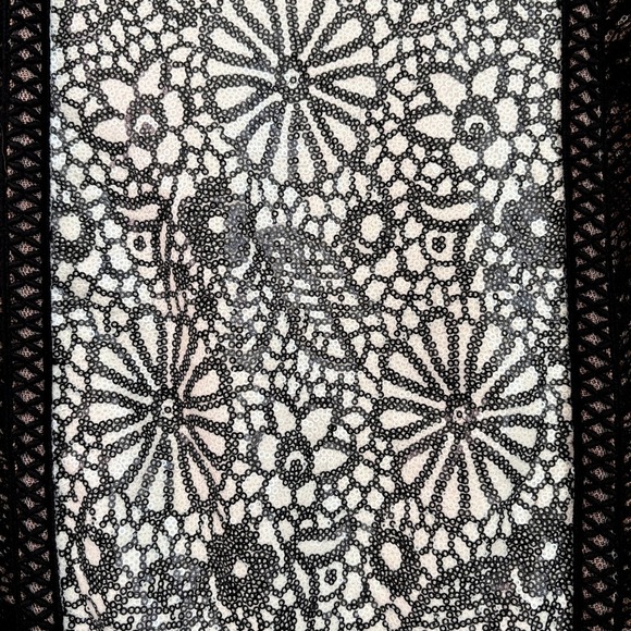 Anthropologie Beguile Byron Lars Size 0 Dress Sequins Cocktail Wedding Guest - Picture 6 of 16